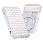 JMARY FM-168R Magnetic Phone Fill Light Dual Color Temperature 160 LED Beads Portable Video Light