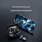 ERAZER XT66 Pro OWS Bluetooth-kompatible høretelefoner med ørekroge 14 mm Driver Musik Gaming høretelefoner (Investeret af Lenovo)