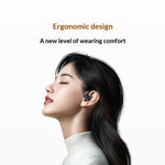 ERAZER XT66 Pro OWS Bluetooth-kompatible høretelefoner med ørekroge 14 mm Driver Musik Gaming høretelefoner (Investeret af Lenovo)