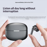 W968 Wireless Bluetooth-compatible Earbuds ANC Active Noise Cancelling In-ear Sports Earbuds