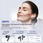 W968 Wireless Bluetooth-compatible Earbuds ANC Active Noise Cancelling In-ear Sports Earbuds