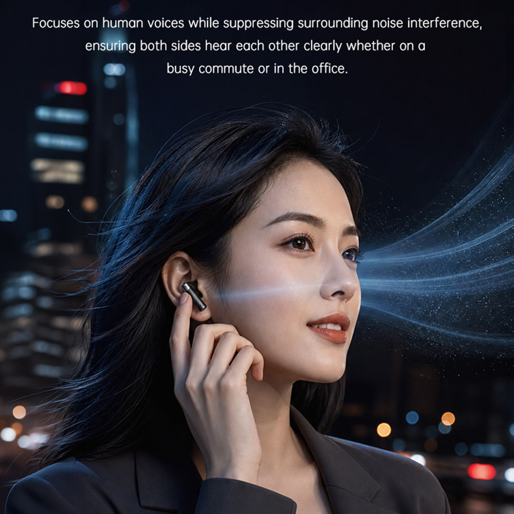 F28 Wireless Bluetooth-compatible Earbuds In-Ear Active Noise Cancellation 48dB Deep Noise Reduction Sports Earbuds
