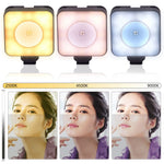 VLOGLITE W-S6 Full Color RGB LED Photography Light Camera Light Sunset Atmosphere Lamp Magnetic Mini Fill Light