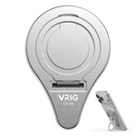 VRIG CA-04 Magnetic Quick Release Back Sticker Mount Stand for DJI Osmo Mobile 8  /  7P  / 7  /  6  /  5  /  SE Aluminum Alloy Portable Stabilizer Mount