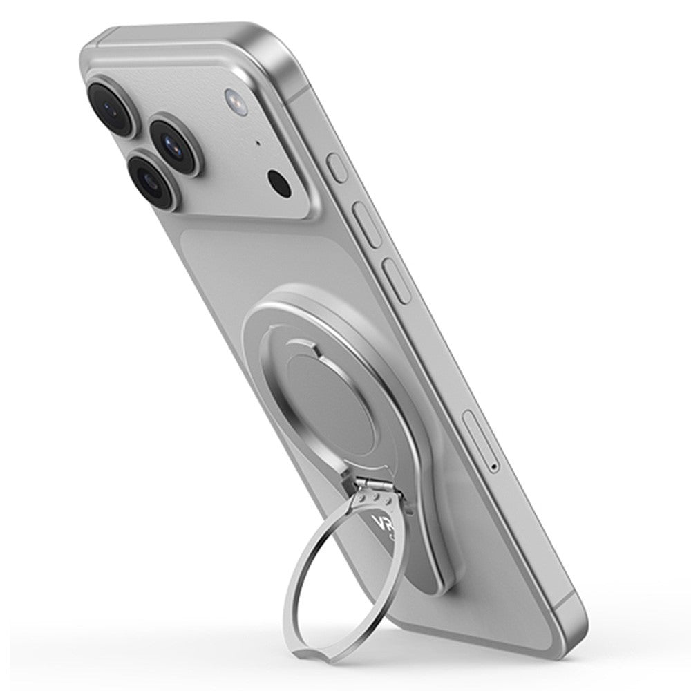 VRIG CA-04 Magnetic Quick Release Back Sticker Mount Stand for DJI Osmo Mobile 8  /  7P  / 7  /  6  /  5  /  SE Aluminum Alloy Portable Stabilizer Mount