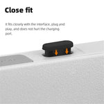 EWB9372 3Pcs Dust Plug for DJI Mini 3 Pro Drone Remote Controller Interface Silicone Waterproof Type-C Port Plugs