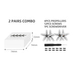 2 Pairs 2925S For DJI Avata Colorful Propeller Blade Lightweight Drone Accessories with Tool
