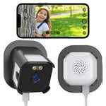 K66 2K Window Camera Dual-Band WiFi Full-Color Night Vision Human Detection for Home Security (without TF Card)
