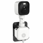 K90 Dual-Lens Window Security Camera 2K Dual-Band WiFi Two-Way Audio Human Detection for Glass Windows (without TF Card)