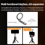 FLYMILE Magnetic Foldable Stand Phone Back Aluminum Alloy Horizontal / Vertical Support Bracket