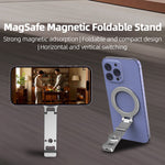 FLYMILE Magnetic Foldable Stand Phone Back Aluminum Alloy Horizontal / Vertical Support Bracket