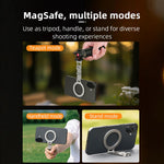 FLYMILE Magnetic Foldable Stand Phone Back Aluminum Alloy Horizontal / Vertical Support Bracket