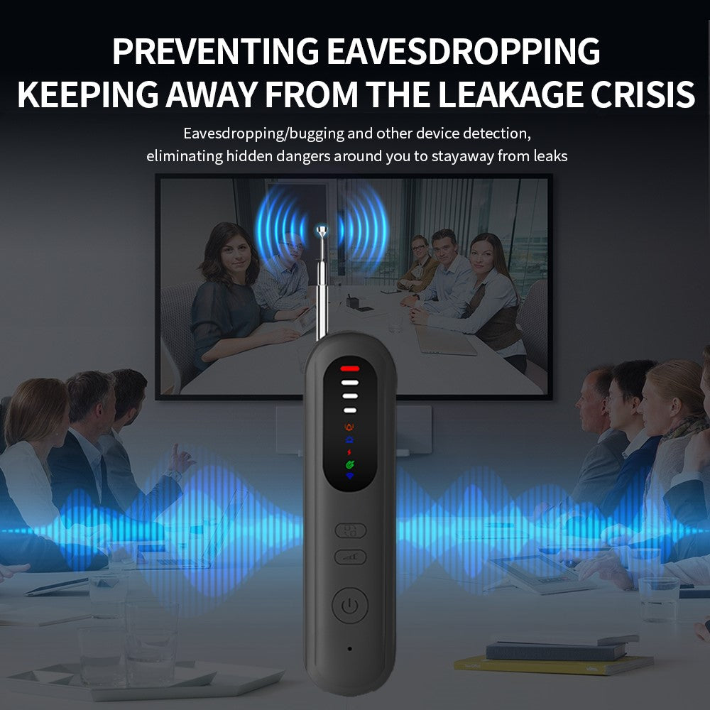 T06 Hidden Camera Detector IR Wireless Scanner for Hotels Anti Spy Device Multifunctional Detector GPS WiFi Finder