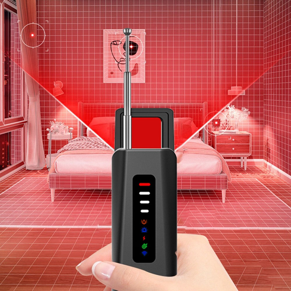 T09 Hotel Hidden Camera Detector Infrared Wireless Scanner Anti Spy Device For Personal Privacy Protection