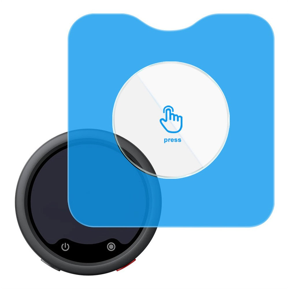 IMAK For Insta360 Mic Pro Tempered Glass Screen Protector Self-positioning Film