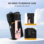 BRDRC Protective Case for DJI Osmo Pocket 4 / Pocket 3 ABS + Silicone Shock-Absorbing Storage Case with Wrist Strap