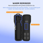 BRDRC Protective Case for DJI Osmo Pocket 4 / Pocket 3 ABS + Silicone Shock-Absorbing Storage Case with Wrist Strap