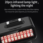 ORDRO LN-3 Video Camera IR Night Vision Light for Camcorder DSLR Photography