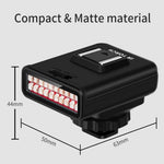 ORDRO LN-3 Video Camera IR Night Vision Light for Camcorder DSLR Photography