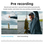 F303AATR 5K Ultra HD Dual Screen Sports Camera EIS Mini Dash Cam with Waterproof Case