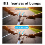 F303AATR 5K Ultra HD Dual Screen Sports Camera EIS Mini Dash Cam with Waterproof Case