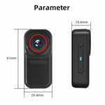 FF006 1.47 Inch HD Screen Thumb Camera with Magnetic Charging Case First Person View Vlogging Mini Camera