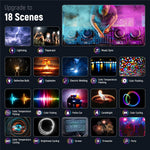 NEEWER SL90 Aluminum Alloy RGB Panel Video Light 18 Light Scenes Camera Light for YouTube TikTok
