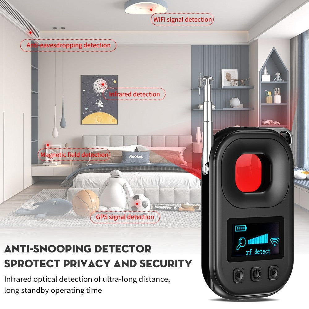 T30 Hidden Camera Detector Magnetic GPS Eavesdrop Detector Infrared Camera Finder