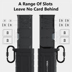 High-Speed Card Reader Portable Storage Box for SD / TF Cards Action Camera Phone Tablet Data Transfer