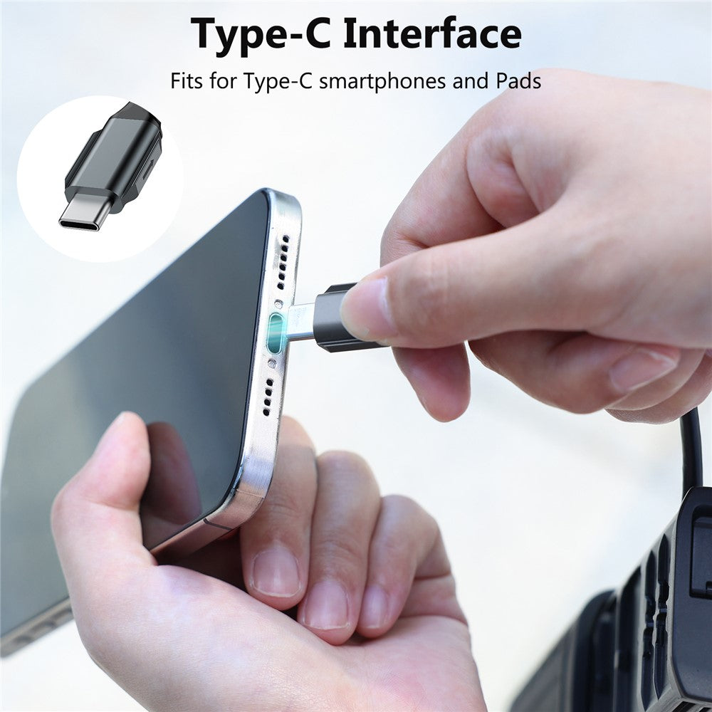 High-Speed Card Reader Portable Storage Box for SD / TF Cards Action Camera Phone Tablet Data Transfer