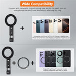 VRIG MG-26 Compatible with MagSafe Magnetic Portable Stand Foldable Aluminum Alloy Mount
