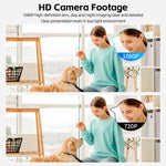 W02 1080P HD-säkerhetskamera vidvinkel trådlös övervakningskamera rörelsedetektering WiFi-fjärrmonitor (inget TF-kort)