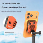 VRIG TT-02 10W TEC Semiconductor Cooler Digital Display Magnetic Cooling Fan for Camera Phone