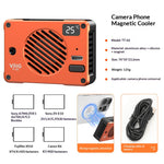 VRIG TT-02 10W TEC Semiconductor Cooler Digital Display Magnetic Cooling Fan for Camera Phone