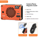 VRIG TT-02 10W TEC Semiconductor Cooler Digital Display Magnetic Cooling Fan for Camera Phone