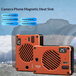 VRIG TT-02 10W TEC Semiconductor Cooler Digital Display Magnetic Cooling Fan for Camera Phone