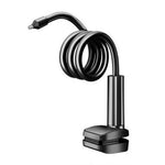 110cm Flexible Gooseneck Clamp Mount No Drilling Desktop Security Camera Stand for Baby Monitor