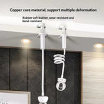 110cm Flexible Gooseneck Clamp Mount No Drilling Desktop Security Camera Stand for Baby Monitor