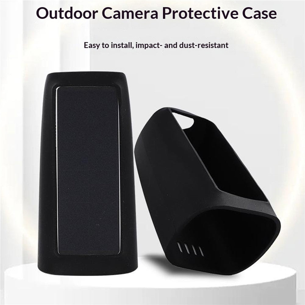 Silicone Case for EufyCam 3 Shockproof Protective Cover Outdoor Camera Housing
