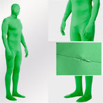 LIGHTUPFOTO PSD2EA Helkrops Chromakey Bodysuit Grøn Bodysuit Unisex Spandex Usynlig Mand Kostume