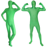 LIGHTUPFOTO PSD2EA Helkrops Chromakey Bodysuit Grøn Bodysuit Unisex Spandex Usynlig Mand Kostume