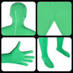 LIGHTUPFOTO PSD2EA Helkrops Chromakey Bodysuit Grøn Bodysuit Unisex Spandex Usynlig Mand Kostume