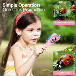 HY-F1 For Kids 500X Magnification 2.0 Inch Screen Handheld Microscope Camera with 32GB Card + Card Reader, Style A