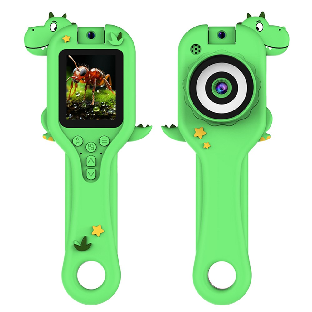 HY-F1 For Kids 500X Magnification 2.0 Inch Screen Handheld Microscope Camera with 32GB Card + Card Reader, Style A