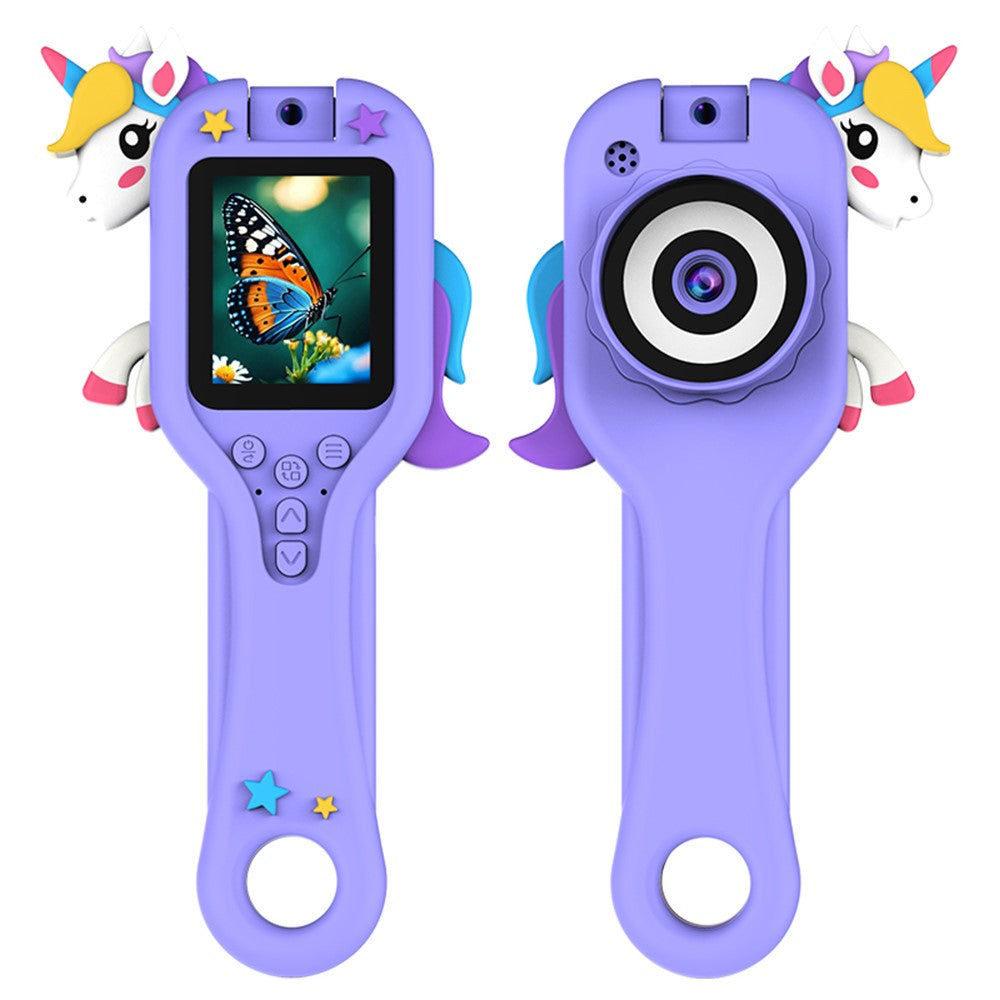 HY-F1 For Kids 500X Magnification 2.0 Inch Screen Handheld Microscope Camera with 32GB Card + Card Reader, Style A