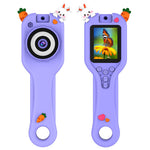HY-F1 Cartoon Design 2.0 Inch Handheld Microscope Camera 500X Magnification Video Recorder for Kids, Style B