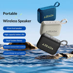 AZEADA AZ-S01 5W TWS Bluetooth-compatible Speaker Waterproof Outdoor Portable Fabric Subwoofer with Lanyard