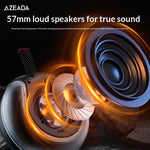AZEADA S12 IPX5 Vandtæt 7W Bærbar Bluetooth-kompatibel Højttaler RGB-lys Udendørs Trådløs Subwoofer til Rejser