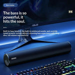 ERAZER W110 Desktop USB-kablet højttaler 3,5 mm lydindgang 6W bærbar højttaler til pc-gaming (investeret af Lenovo)