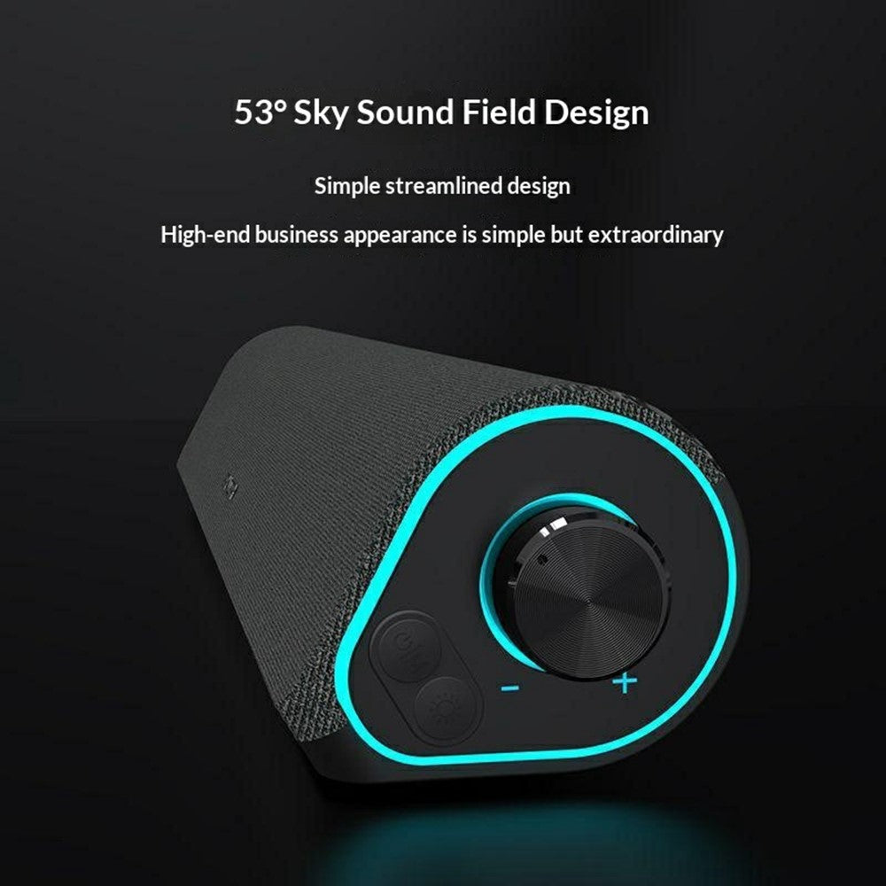 ERAZER W05 Stationära trådanslutna högtalare 6W RGB LED Bluetooth-kompatibel 5.3 Bärbar högtalare med dubbla element för PC-spel (Investerad av Lenovo)